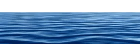Serene Blue Ocean Waves Calm Surface Minimalist Clipart Design Illustration