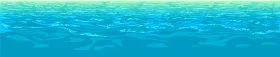 Serene Ocean Depths Underwater Landscape Seamless Clipart Illustration