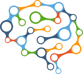 Interconnected Neural Network Brain Mapping Psychology Clipart Design