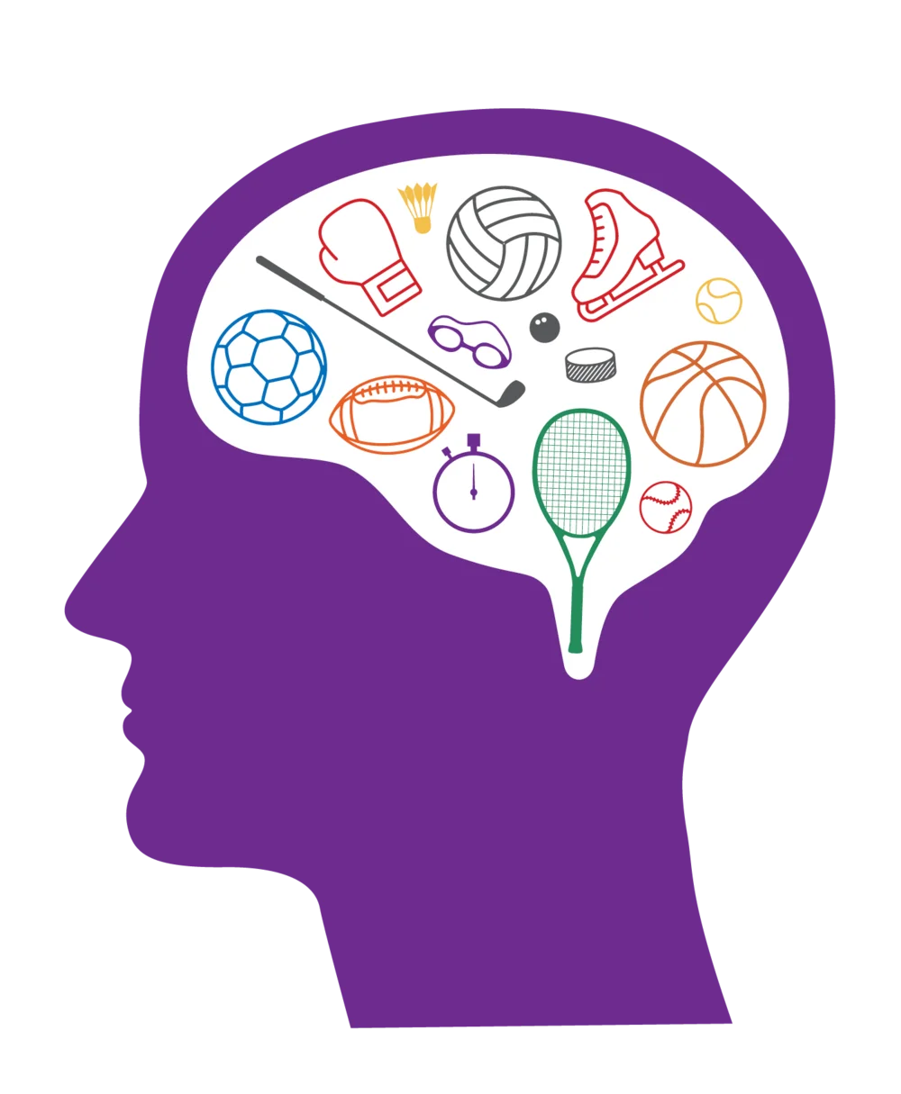 Sports Psychology: A Colorful Exploration of Athletic Thoughts and Mental Performance Clipart