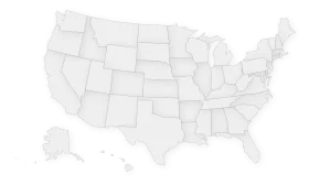 Minimalist United States Outline Clipart - Soft Gray Cartographic Representation