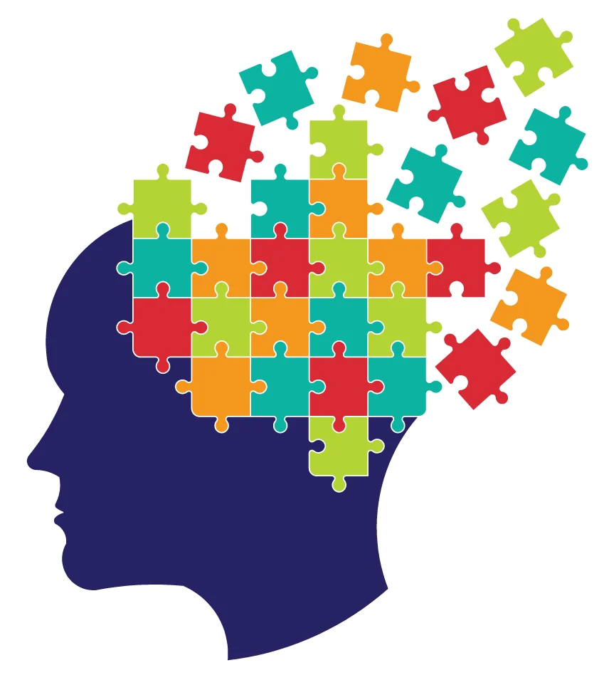 Colorful Mind Puzzle Clipart: Exploring Cognitive Complexity and Mental Flexibility