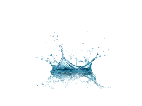 Dynamic Azure Water Splash Clipart: Crystalline Liquid Motion Captured