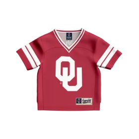 University of Oklahoma Sooners Crimson Football Jersey Clipart Design