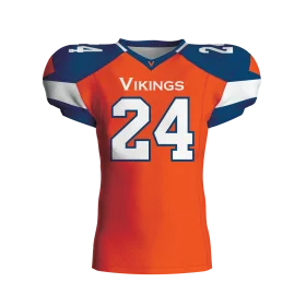 Vikings Football Jersey Number 24 Sports Clipart Design Template