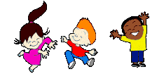 Cheerful Children's Clipart Illustration: Playful Moments of Childhood Joy