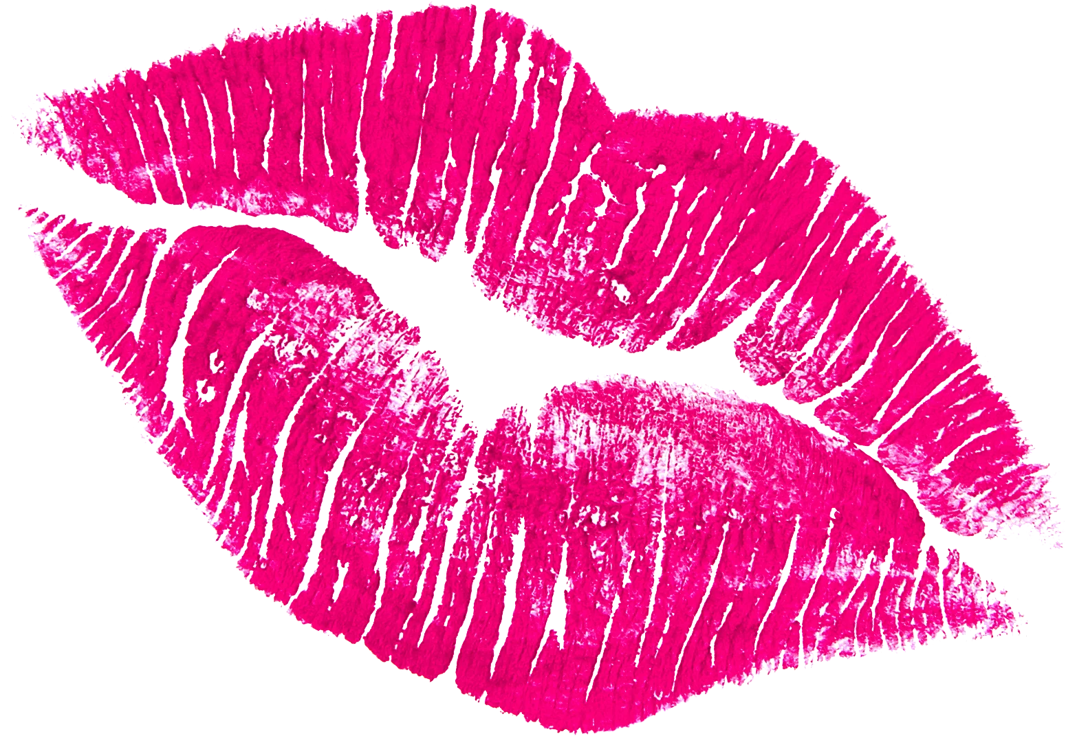 Passionate Crimson Lips Clipart: A Bold Romantic Graphic Design Statement