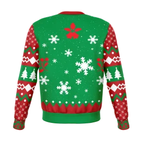 Festive Winter Wonderland Christmas Ugly Sweater Clipart Design