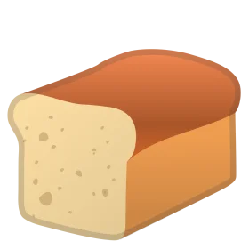 Soft Golden Loaf of Bread Clipart: A Warm and Comforting Bakery Illustration