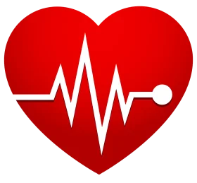 Heart Rate Pulse Medical Health Emergency Monitoring Clipart Design Symbol