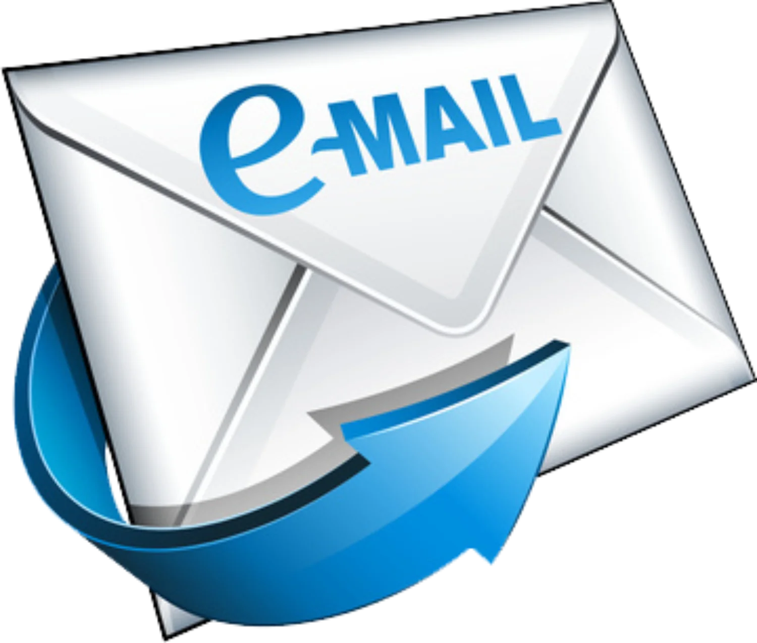 Digital Communication Envelope: Professional Email Clipart Graphic Design