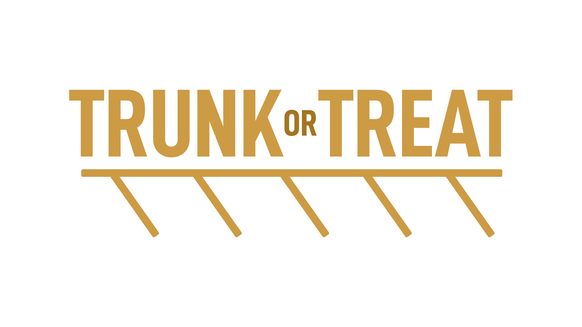 Festive Trunk or Treat Halloween Celebration Clipart Design