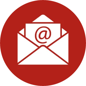 Modern Email Communication Icon Clipart with Minimalist Design