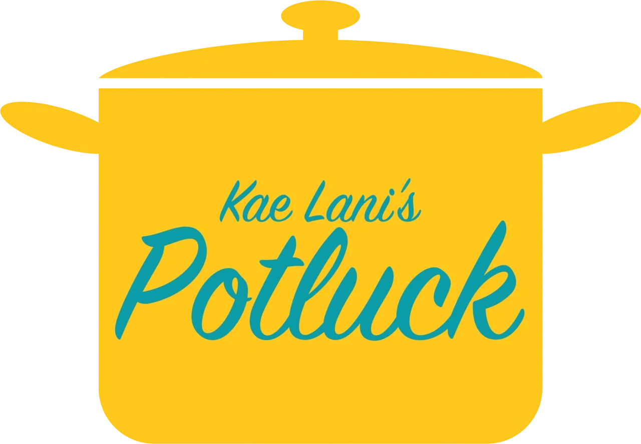 Kae Lani's Potluck Sunny Yellow Cooking Pot Clipart Design