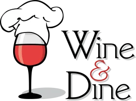 Wine & Dine Elegant Chef Hat and Wine Glass Culinary Clipart Design
