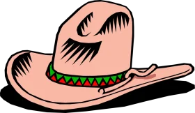 Classic Western Cowboy Hat Vintage Style Clipart Design Element