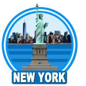 Iconic Statue of Liberty Clipart Emblematic of New York City's Majestic Skyline