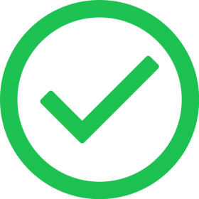Green Checkmark Confirmation Clipart Symbol of Successful Validation