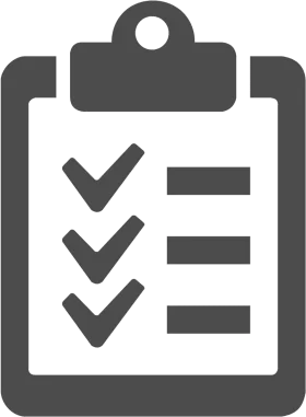 Minimalist Checklist Clipart Icon Showcasing Task Completion Workflow Symbol
