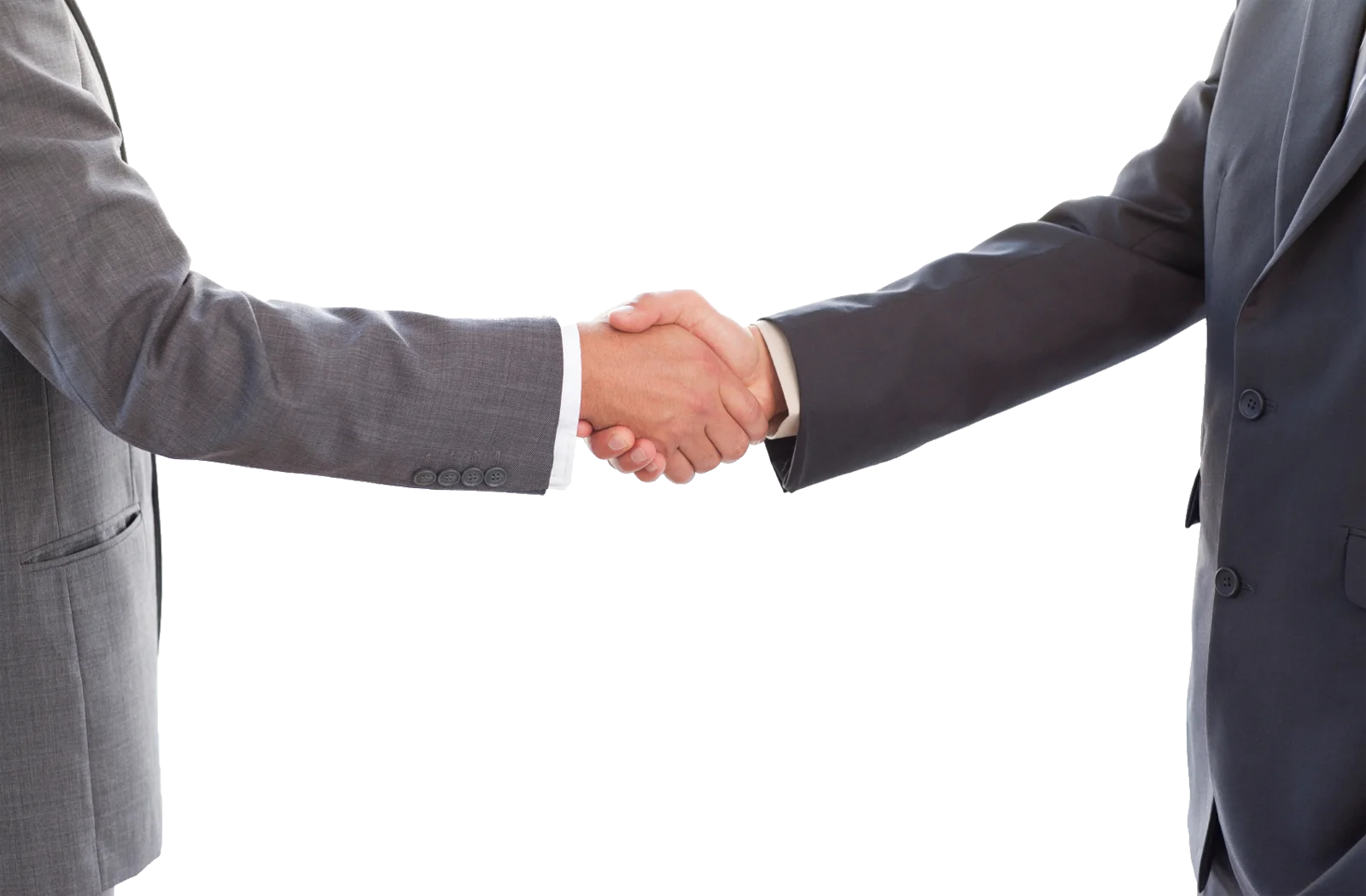Professional Business Agreement Handshake Clipart Illustration of Corporate Collaboration