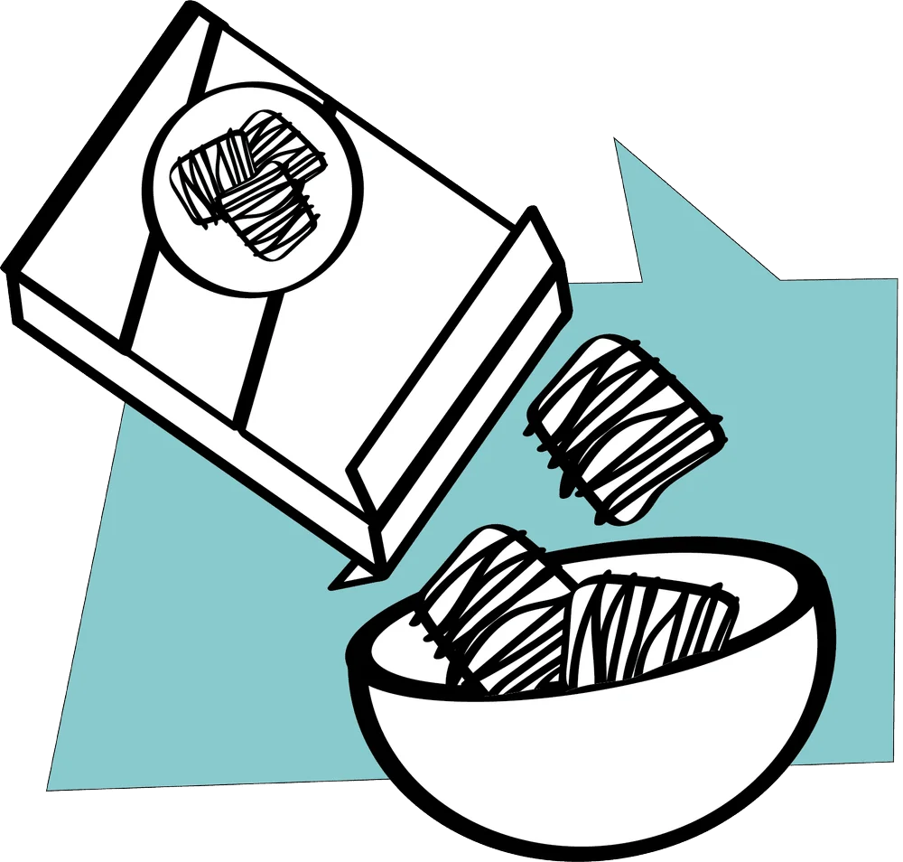 Breakfast Cereal Morning Ritual Clipart: A Simple Pour of Delightful Nutrition