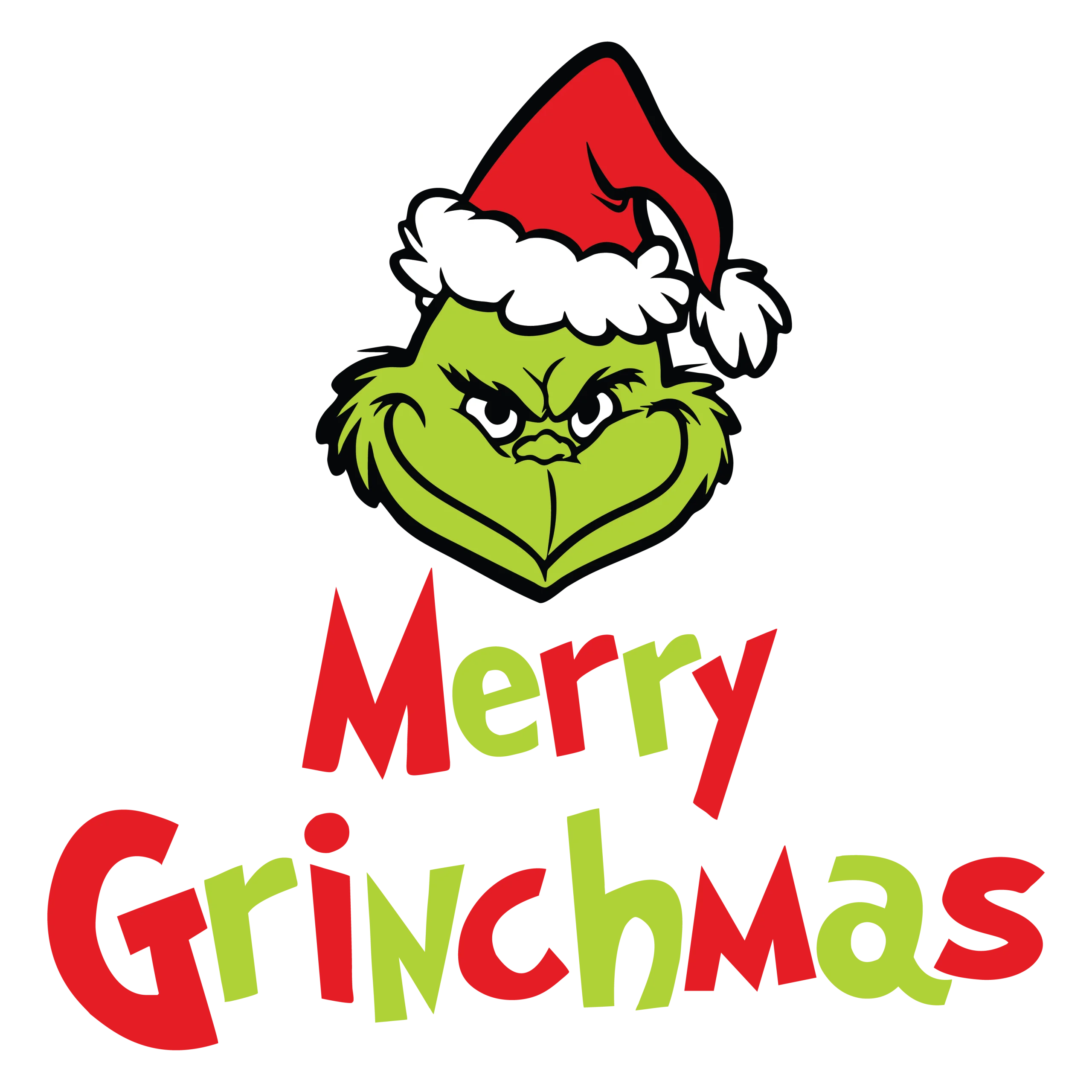 Festive Grinch Christmas Clipart: Bringing Mischievous Holiday Cheer with Iconic Character Design