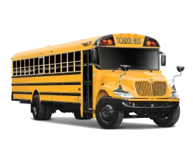 Classic Yellow American School Bus Clipart - Educational Transportation Icon