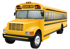 Classic Yellow School Bus Clipart: Iconic Transportation for Student Journey