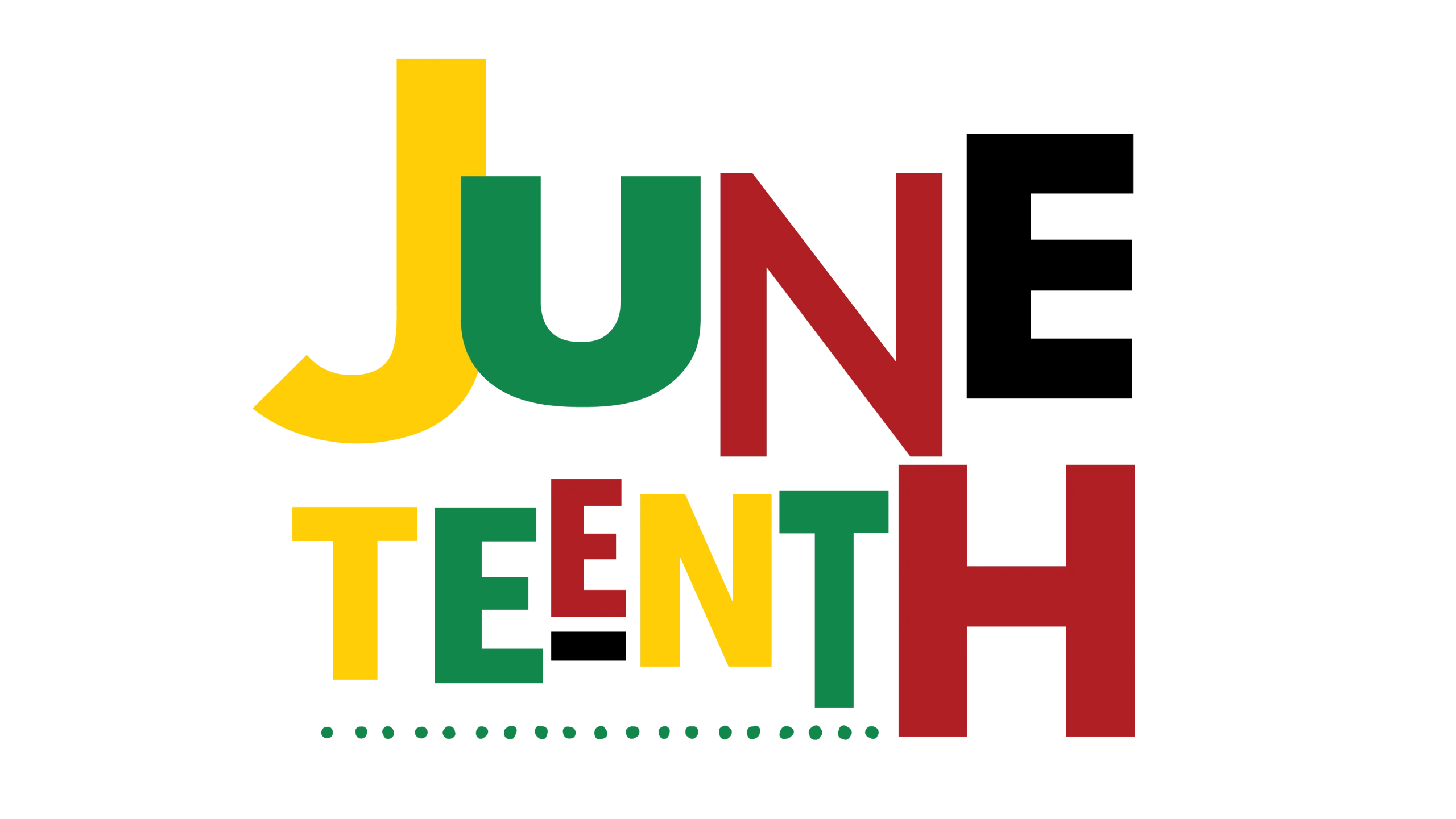 Colorful Juneteenth Celebration Clipart Design Highlighting Freedom