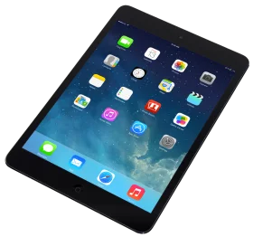 Sleek Black Tablet Clipart Showcasing Modern Digital Device Design