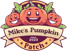 Mike's Pumpkin Patch: A Cheerful Cartoon Clipart Celebration of Autumnal Harvest Fun