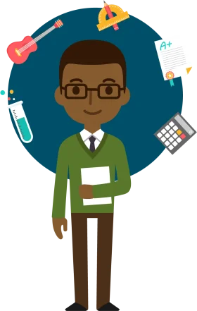 Cheerful Academic Professional Clipart: Empowering Education and Learning