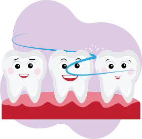 Cheerful Dental Clipart Illustration Showcasing Happy Tooth Characters