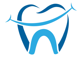 Modern Stylized Dental Tooth Clipart Design with Smooth Curved Lines