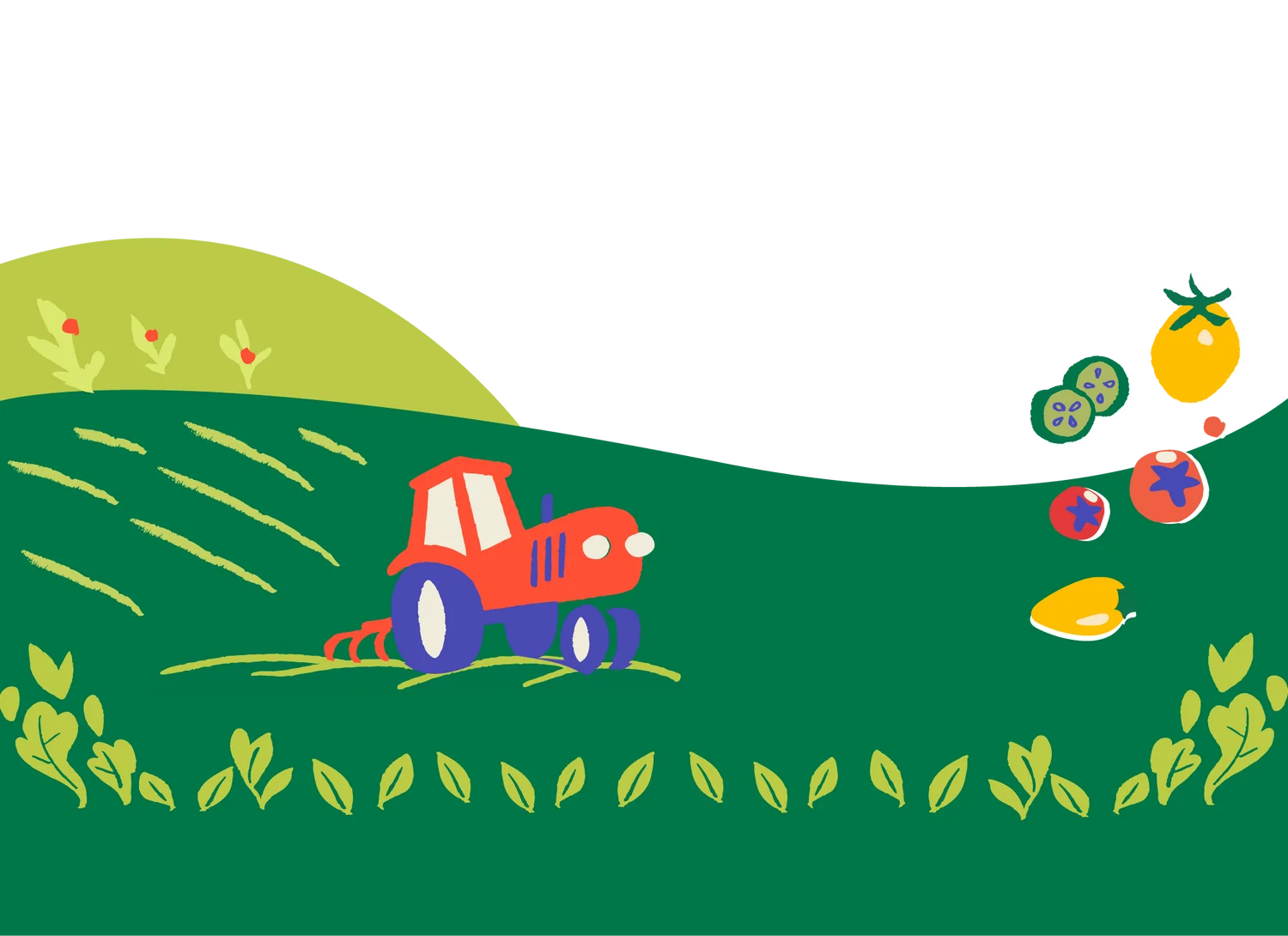 Playful Farmland Journey: An Adorable Animation of Agricultural Adventure