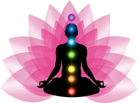 Harmonious Meditation Lotus Chakra Alignment Wellness Clipart Design