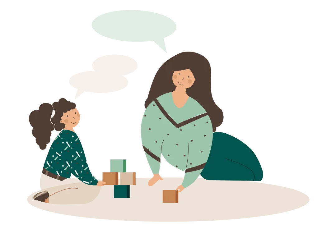 Nurturing Connection: A Compassionate Therapy Clipart Illustration of Emotional Support