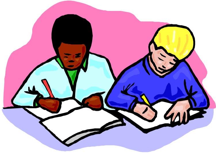 Boys writing comprehension clip art clipart pictures