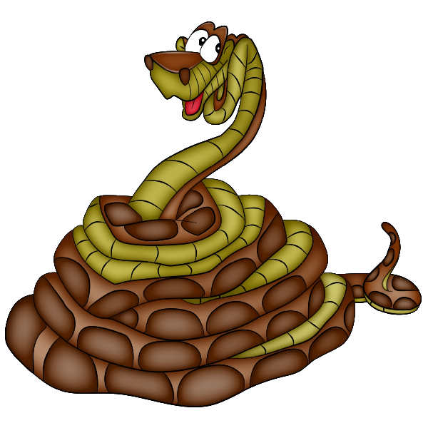 Clip art baner snakes
