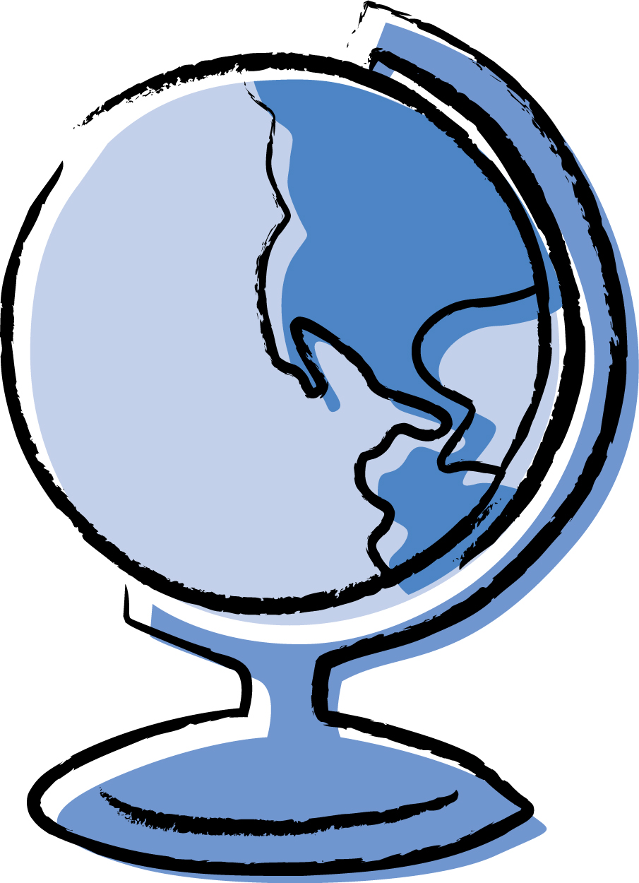 Earth globe clip art at vector clip art free 2