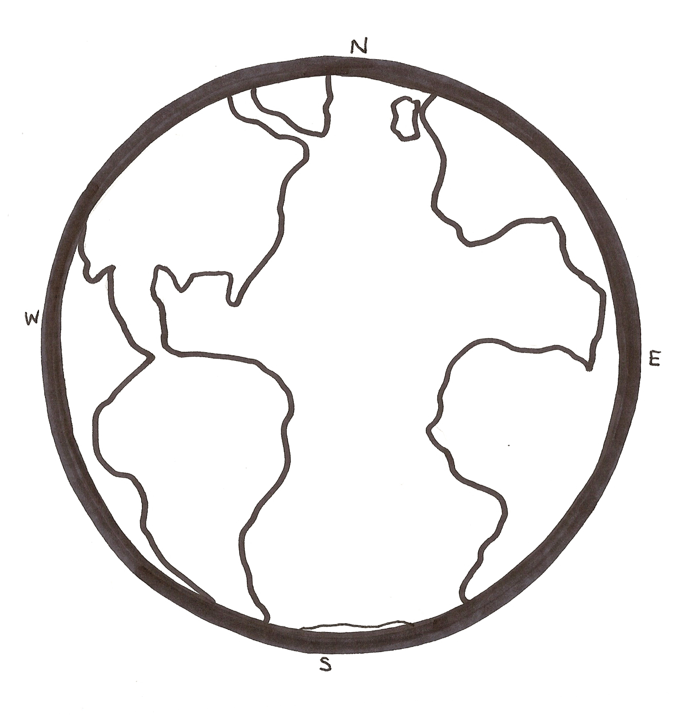 Free earth and globe clipart image