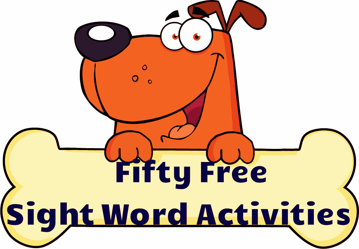Writing sight words clipart