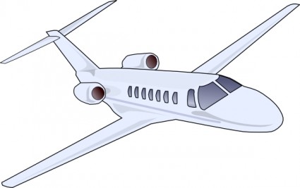 Airplane aircraft clip art free vector in open office drawing svg svg