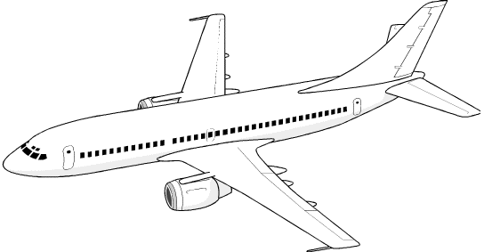 Airplane cliparts clipart image