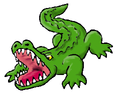 Alligator clip art free clipart clipart clipartwiz 3
