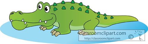 Alligator clipart alligator animal characters a