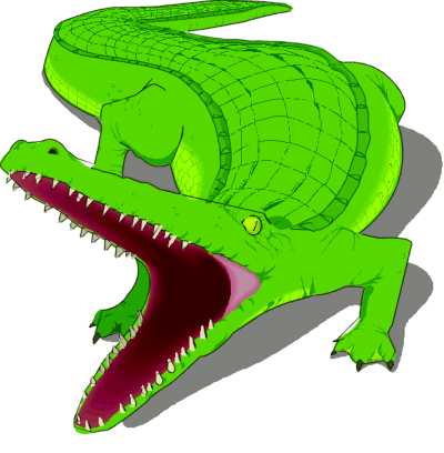 Alligator free to use cliparts