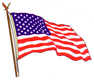 American flag clipart 3 clipartcow