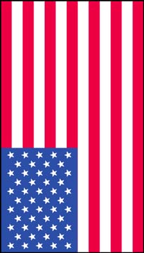 American flag us flag forprint sm clipart