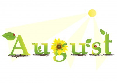 August clipart by month image